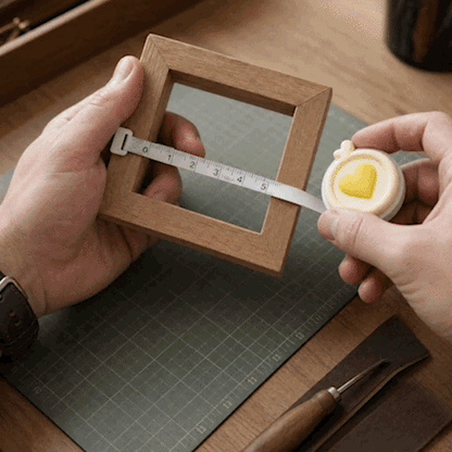 Mètre ruban de différentes couleurs utilisé sur plusieurs objets