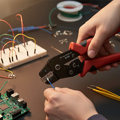 Pince a sertir | Pro Cliquet Multi-Connecteurs