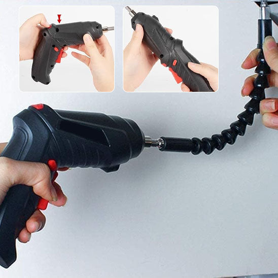 tournevis electrique forme vertical et pistolet
