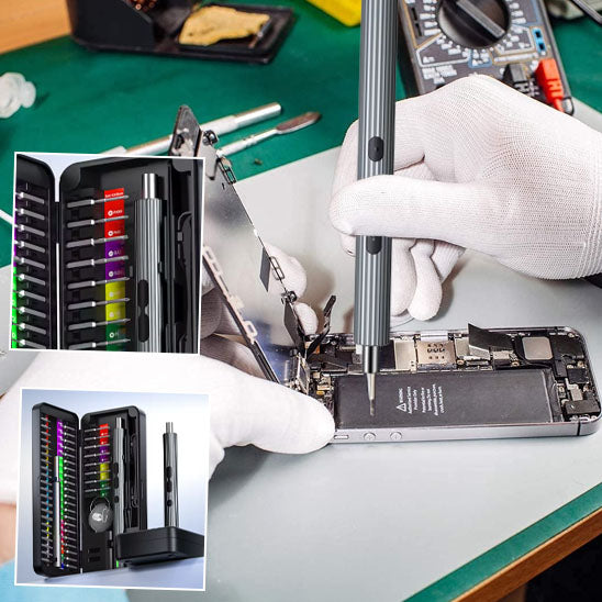 tournevis electrique reparant  smartphone